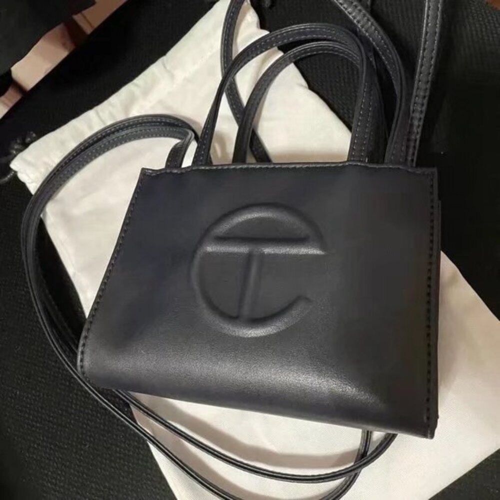 Telfar Small Black Shopping Bag